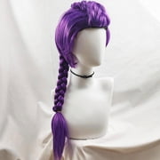 Kids Anime Cosplay Wig, Heat Resistant Full Head Wig for Children with Wig Cap, Adjustable