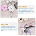 thumbnail image 3 of 4pcs Mobile Phone Braided Lanyards Phone Braided Ropes Key Chain Ropes Phone Ropes, 3 of 3