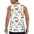 thumbnail image 3 of Haiem Snake Men Workout Tank Top Gym Bodybuilding Sleeveless Muscle T Shirts Athletic Tank Breathable Workout Shirt-XX-Large, 3 of 9