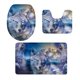 thumbnail image 5 of 3pcs / Set Alfombra de pedestal de baño Alfombrillas de baño Set Cubierta de asiento de inodoro antideslizante Sunnimix Cubiertas de inodoro de baño, 5 of 6