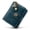 Blue, variant on Women's Small Leather Bifold Wallet, RFID Blocking Ladies Purse with Zipper Coin Pocket