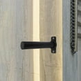 thumbnail image 4 of TABLZONE Gym Equipment Wall Mounted Weight Plate Storage Rack Barbell Holder Black Finish, 4 of 8
