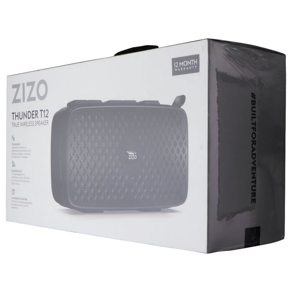 ZIZO Thunder T12 Wireless Bluetooth Speaker - Black