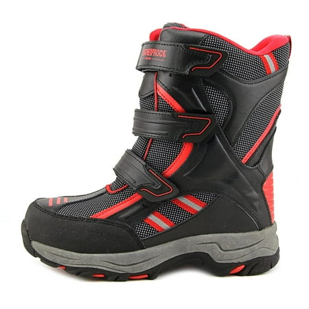 mens snow boots with velcro straps