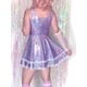 thumbnail image 4 of Txlixc Medias de mujer Vestido de club sin mangas Lentejuelas de cuello cuadrado / Arco iris / En forma de corazón / Vestido SIRENE Txlixc  moda, 4 of 6