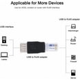 thumbnail image 3 of Usb To Rj45 Adapter Usb 2.0 Female To Ethernet Rj45 Male Adapter, Black, 3 of 5