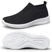 ADQ Womens Slip on Shoes Casual Shoes Lightweight Breathable Anti-Slip Sneakers