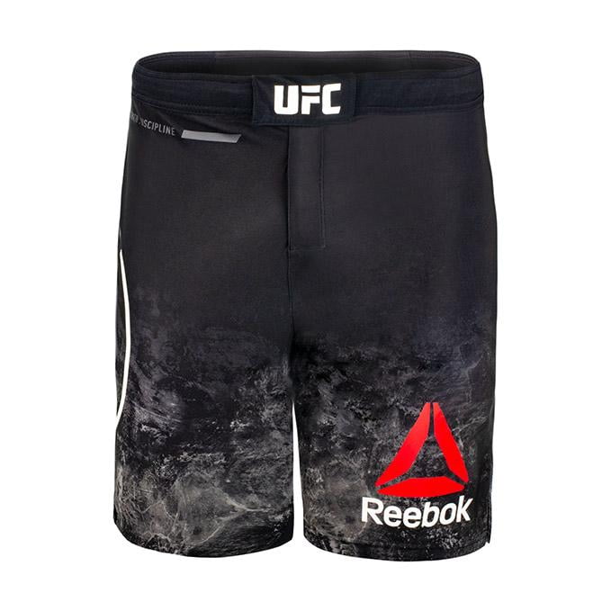 Reebok Black UFC Octagon Trunk Short 