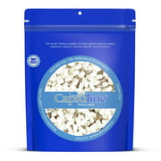 Colored Size 3 Empty Gelatin Capsules by Capsuline - White/Clear 5000 Count