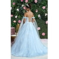 thumbnail image 2 of Elegant Quinceañera Ball Gown with Glitter Tulle, Sweetheart Neckline, Corset Back & Embellishments for Teens & Women, 2 of 4