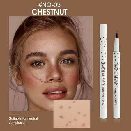 

MIARHB Freckle Pen Waterproof Long Lasting Quick Dry Small Spots Natural Facial Freckle