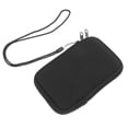 thumbnail image 1 of OFFIGAM Portable Black Neoprene Phone Pouch with Lanyard Waterproof Sleeve Case for Universal Mobile Storage, 1 of 8