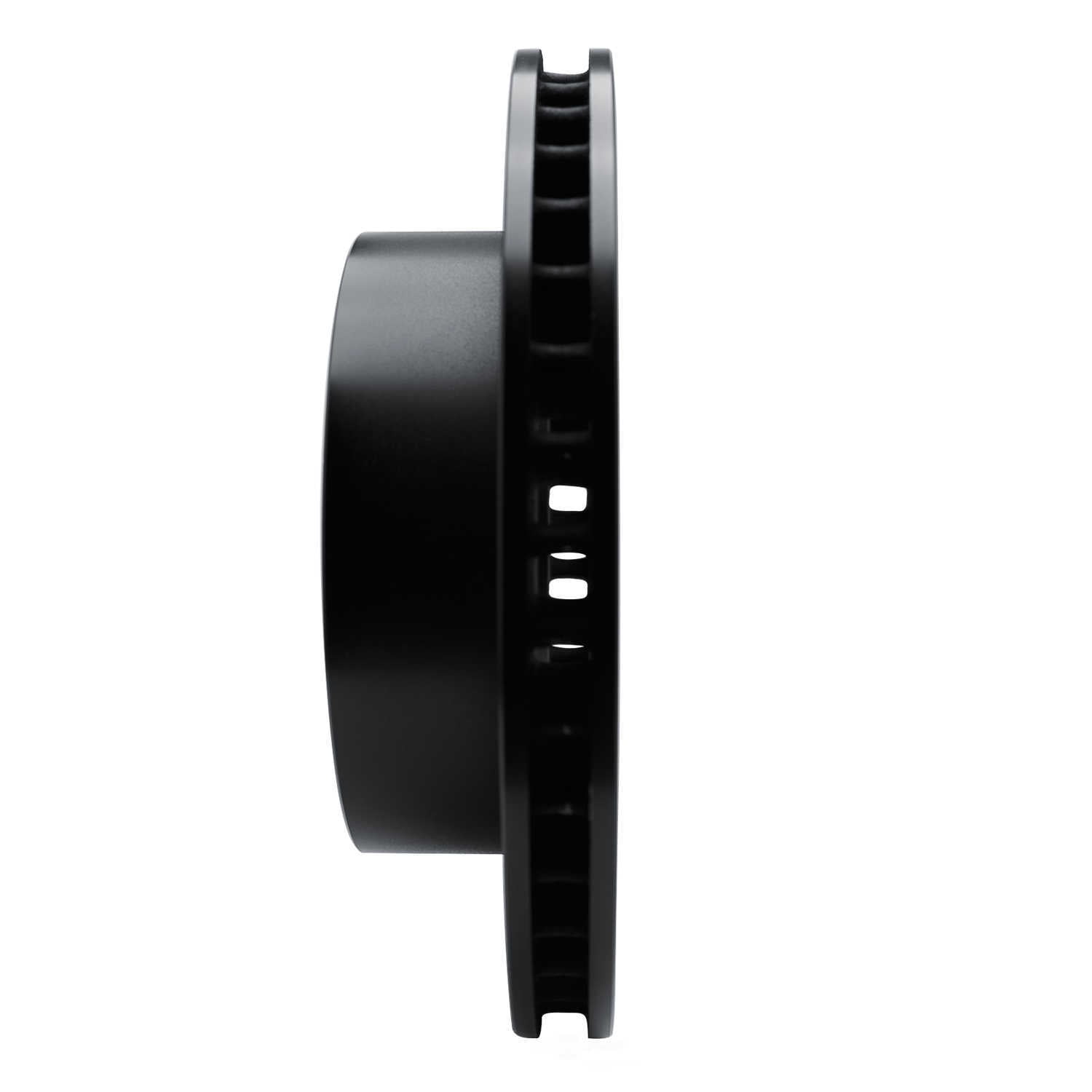 Dynamic Friction Company 633-40047L DFC Brake Rotor - Drilled And Slotted - Black