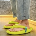 thumbnail image 5 of Xunlbb Banana Flip Flops for Women Men Lightweight Wide Slippers Home Couple Shoes Soft Sole Slippers Non Slip Rubber Sandals Summer Vacation Beach Party Cute Shoes, 5 of 8