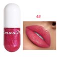 thumbnail image 2 of Brillo de labios HUOGUO, realzador de labios, purpurina brillante, de larga duración, 2 of 5