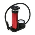 thumbnail image 4 of OUNONA Portable Red Aluminum Alloy Floor Pump for Bike with Universal Valve Inflator, 4 of 8