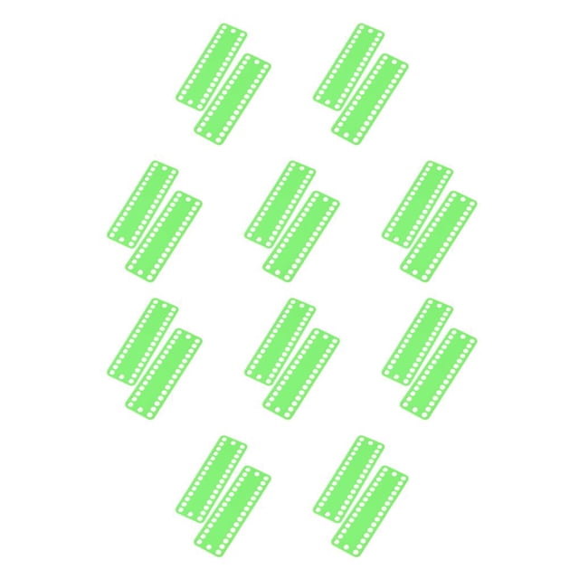 Eigraketly 2 unids/set herramienta de costura y bordado ampliamente utilizada para entusiastas de la puntada herramienta de línea de de puntada verde Monolítico 10Conjunto