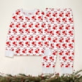 thumbnail image 2 of XIYON Girls Pajamas Set Themed Kids Cute Print Sleepwear Cozy Flannel Loungewear Two Piece Outfit Loungewear 6-7 Years, 2 of 4