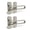 Satin Nickel, variant on Mega Handles Safety Door Lock 2026 Version, Heavy-Duty Zinc Alloy 4.2" Door Lock, Door Stopper for Kids (Satin Nickel)