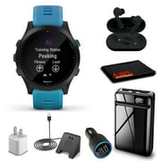 Garmin Forerunner 945 Premium GPS Watch-Blue (Bundle) With Accessories