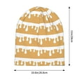 thumbnail image 5 of Beanie Hats for Men and Women, Vintage Ink Paint Design Patterns Adult Unisex Knit Hat Winter Warm Skull Cap, 5 of 7
