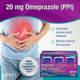 thumbnail image 5 of Ohm Omeprazole 20mg, 42 Delayed-Release Tablets, Acid Reducer for Frequent Heartburn, 24-Hour Relief Heartburn Medicine, Helps Relieve Stomach & Chest Discomfort (6 Weeks of Supply, 42, Count), 5 of 10