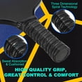 thumbnail image 3 of Uxcell Graphite Pickleball Paddles USAPA Fiberglass Paddle with Bag Blue Ball, 3 of 7