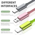 thumbnail image 6 of 3 in 1 Telescopic Cable Suitable for Apple Type C Android Mobile Phone 3A Fast Charging USB Cable for iPhone Cable Usb C Cable, 6 of 10