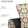 thumbnail image 4 of Yayeee Faucet Mat for Kitchen Sink 30" Diatomite Long Splash Guard Pad, Pink Symmetrical Stars, 2 Pack, 4 of 7