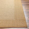 thumbnail image 4 of Hauteloom Amora Living Room, Bedroom Patio Outdoor Area Rug - Farmhouse - Gemstone, Dark Brown, Champagne - 9'2" x 12', 4 of 11