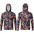 thumbnail image 4 of WILLBEST Sudadera Ligera con Cremallera para Hombre, Sudadera con Capucha Transpirable para El Sol, Informal, para Exteriores, Senderismo, Corte Entallado, para Primavera y Verano XGrande, 4 of 5
