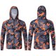 thumbnail image 4 of WILLBEST Sudadera Ligera con Cremallera para Hombre, Sudadera con Capucha Transpirable para El Sol, Informal, para Exteriores, Senderismo, Corte Entallado, para Primavera y Verano Extra Chica, 4 of 5