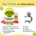 thumbnail image 2 of Figura de juguete Gossby Positive Turtle, regalo de ganchillo para hija, 2 of 8