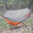 thumbnail image 3 of NIBOLOG Strong Load-bearing Solid Straps Auto Opening Outdoor Hammock Outdoor Portable Swing Hammock with Anti-mosquito Net Camping Equipment, 3 of 8
