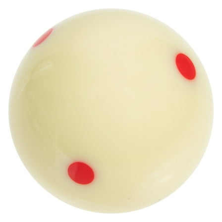 SOPOTUTU Standard Red Billiard Cue with Six Dots for Pool Practice and Training Accessories