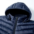 thumbnail image 5 of Moxiu Ultra Light Down Jackets for Mens with Hood Lightweight Full Zip Jackets Packable Warm Insulated Quilted Jackets 2025 Dark Blue,L, 5 of 6