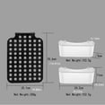 thumbnail image 3 of Cesta de Almacenamiento Naiovety para Baño Organizador Colgante de Plástico Blanco, 3 of 6