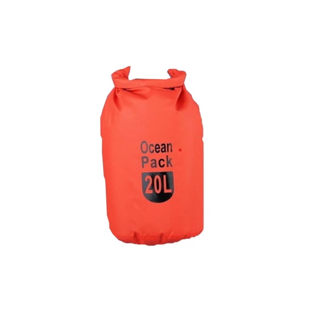 Wosthever Bolsa Natación Bolsas livianas Larga duración Liso Paquete húmedo Teléfono Llaves Rastreo de ríos Natación a la deriva Kayak Deportes acuáticos Rojo