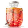 thumbnail image 5 of JoyJolt  Glass Drink Dispenser with Spigot & Fruit Infuser - 1 Gallon - 8' x 11', 5 of 6
