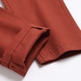 thumbnail image 5 of RIJOPUTY Low Waisted Jeans Low Rise Flare Jeans Boys School Uniform Pants Soccer Clothes for Boys 8-12 Toddler 4t Boys Clothes Kids Clothes 10-12, Red 7-8 Years, 5 of 9