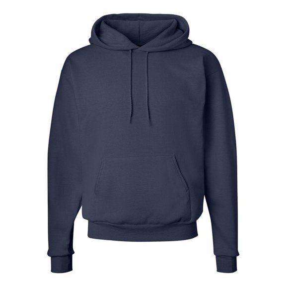 Hanes EcoSmart Unisex Fleece Hoodie (Big & Tall Sizes Available) Navy 5XL