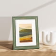 thumbnail image 5 of decorUhome 8x10 Picture Frames Set of 2, Display 5x7 Pictures with Mat or 8x10 without Mat, Wall and Tabletop Display Photo Frames, Rustic Green, 5 of 7