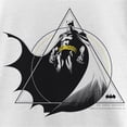 thumbnail image 2 of Girl's Batman Geometric Caped Crusader  Graphic Tee White Small, 2 of 4