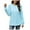 X12 Light Blue, variant on kaprioy Women's Mock Turtleneck Long Sleeve Shirts Fall Ribbed Tops Fleece Basic Layering Soft Thermal Undershirts Tee Grey, XXL