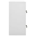 thumbnail image 4 of vidaXL Locker Cabinets 5 pcs Light Gray and Green 35.4"x17.7"x36.4" Steel, 4 of 8