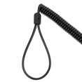 thumbnail image 3 of Retractable Cable Angel Lanyard With Hook Steel Wire Tether Black, 3 of 8
