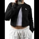 thumbnail image 2 of Cárdigan de Cuello Redondo con Botones para Mujer, Suéter de Punto de Larga, Ropa de Abrigo Negro L, 2 of 8