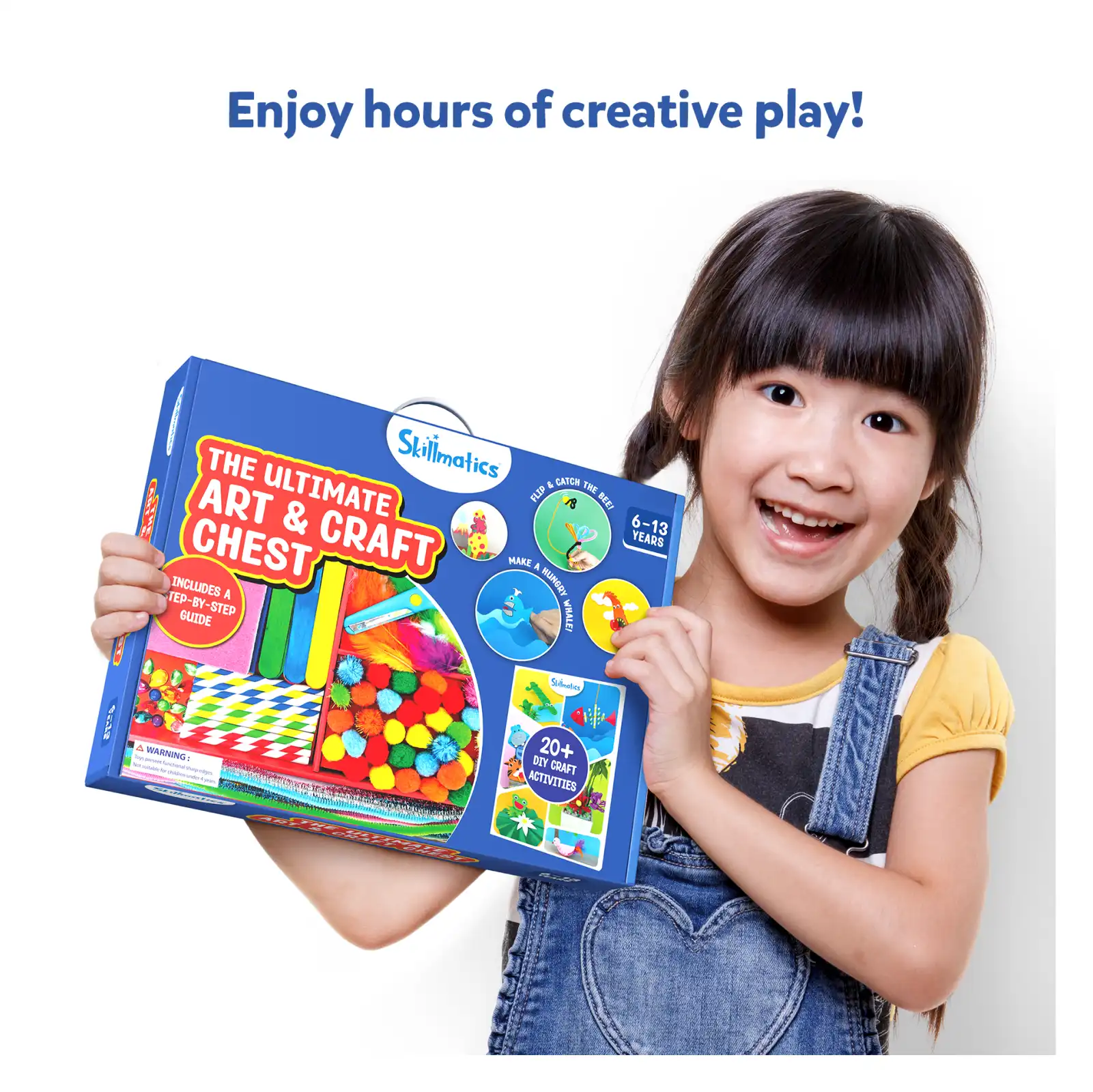 Skillmatics Ultimate Art & Craft Activity Chest | DIY Activity Set (ages 6-13)