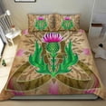 thumbnail image 5 of Juego de Cama Escocés - Flores de Cardo Nudo Celta Estilo Vintage, 5 of 5