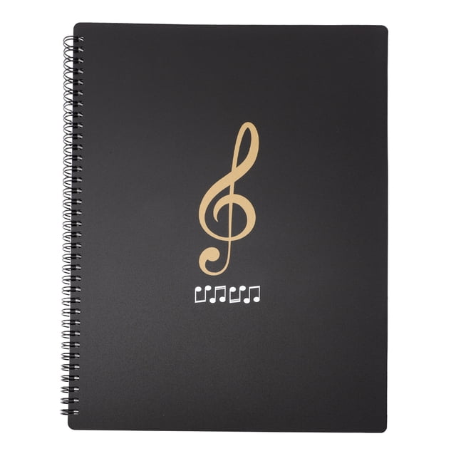 MasteelfCA Practical Music File Folder Creative Music Score Folder Musical Document Organizer